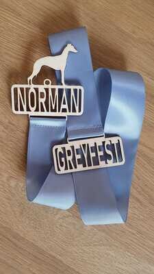 Ribbon Dog Show Rosette Display Holder