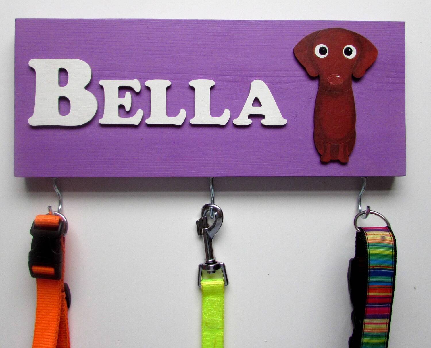 Personalised Vizsla Lead Holder, Leash Holder, New Home Gift, Spring Decor, Dog Owner Gift