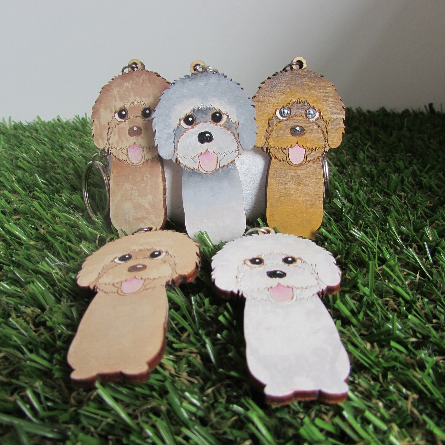 Lhasapoo Wooden Keyring
