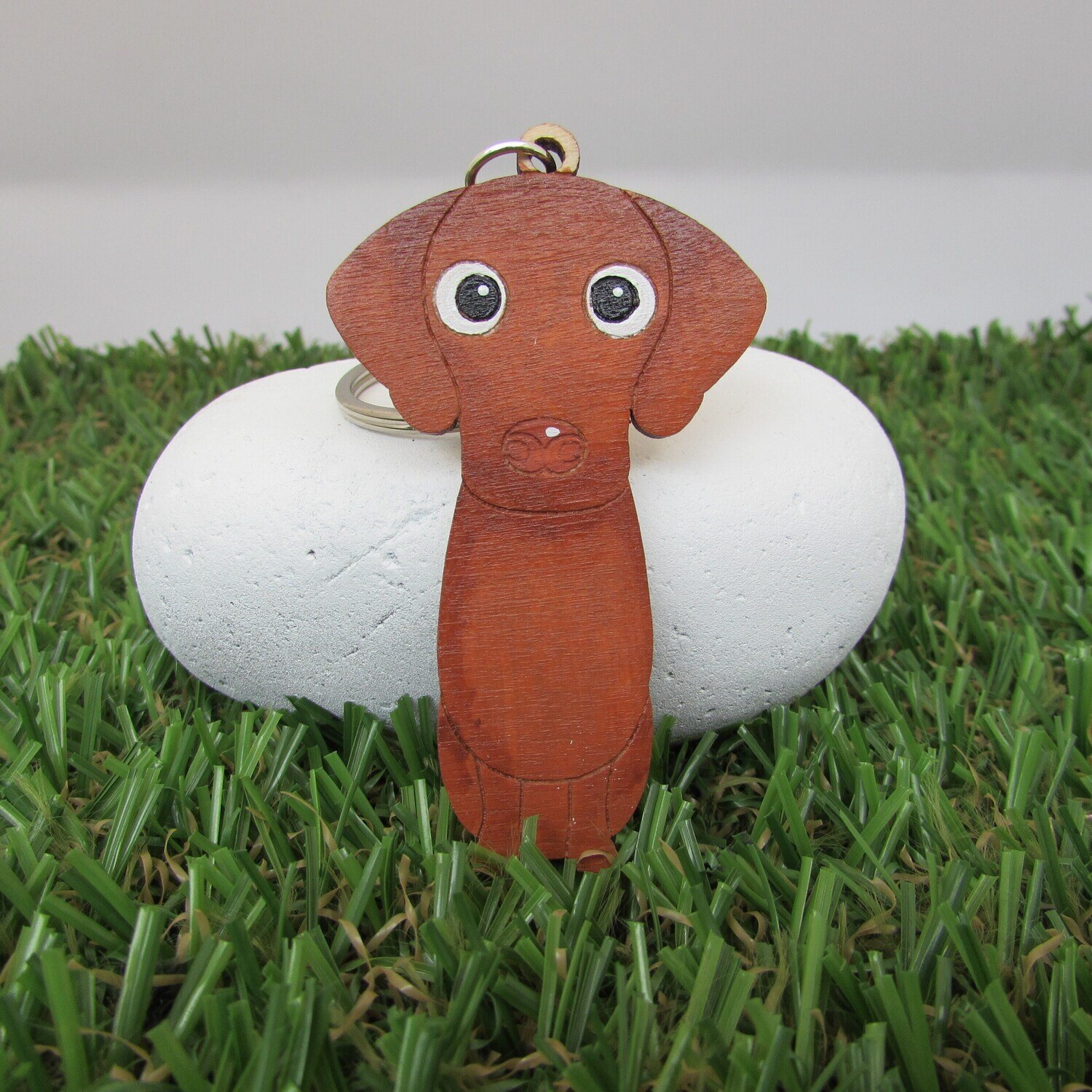 Vizsla Wooden Keyring,Dog Key ring, Keyring, Keychain, Dog Key chain, Vizsla Gift, Vizsla