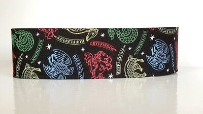 Collar &#39;Hogwarts Houses&#39; Martingale, House or Clip