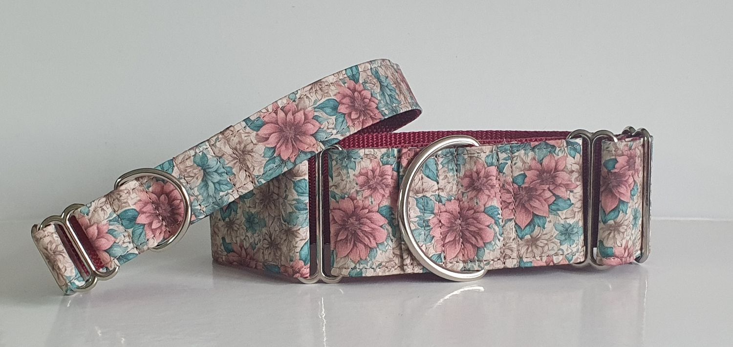 Collar &#39;Dahlia&#39; Martingale, House or Clip