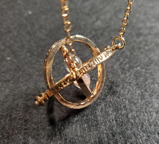 Hourglass Necklace or Hairstick