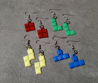 Block Earrings