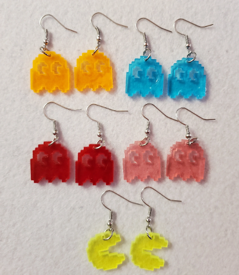 Ghost Earrings (5 pair)