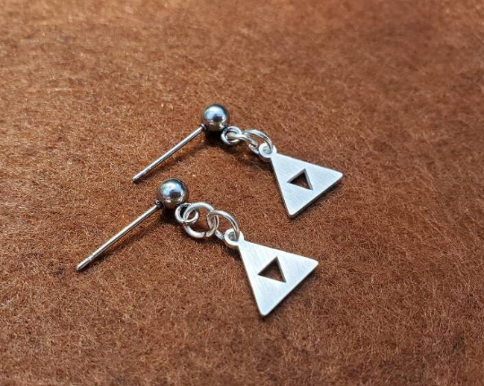Triforce Earring Set