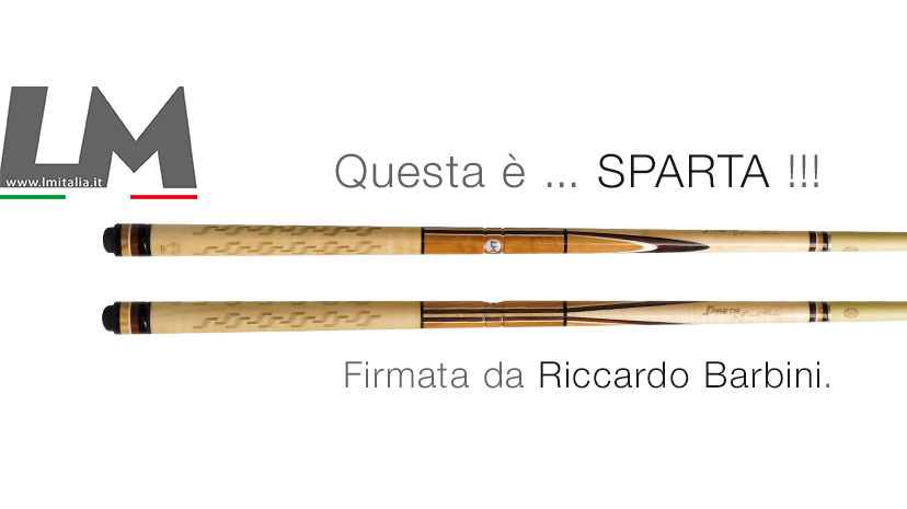 Stecca da Biliardo Mod. Sparta - Riccardo Barbini
