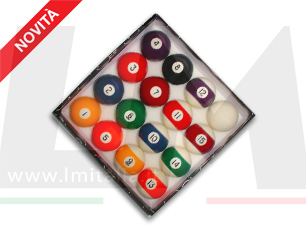 Set Bilie Pool 57 mm