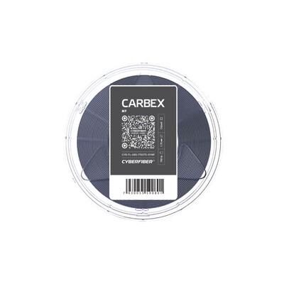 Пластик CARBEX MF от CyberFiber, темно-серый, 1.75 мм (10 метров)