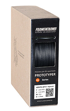 ABS/PA GF-8 черный (750 г) ABS/PA GF-8 черный (750 г)