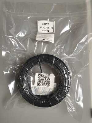 Пластик Nova PA-GF30HT чёрный NovaPrint, 384 гр.