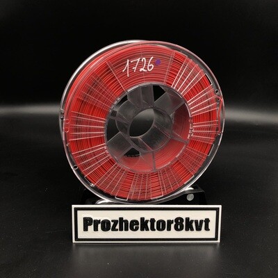 №1726 RELAX (PETG) REC красный 1,75 мм, недомот, 762 гр.