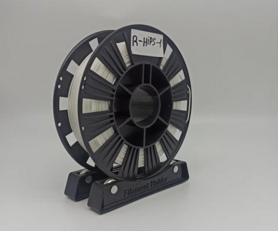 R-HIPS-1 Пластик HIPS REC натуральный 1,75 мм, недомот, 370 гр.