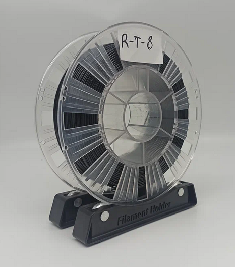 R-T-8 Пластик TPU-A-95 REC черный  1,75 мм, недомот, 480 гр.