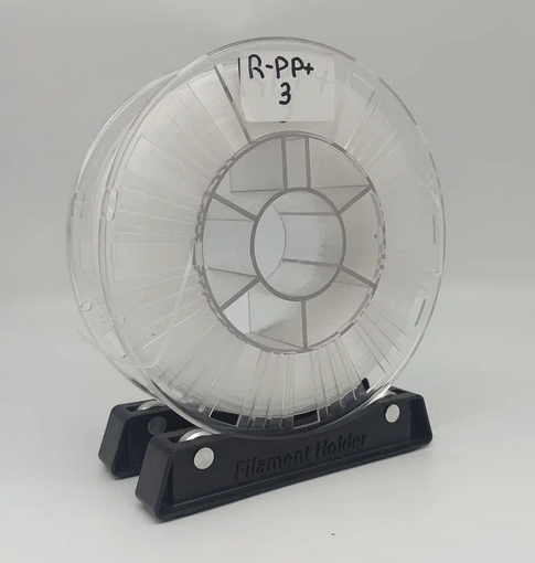 Номер R-PP+-3 Пластик PP+ REC белый прозарчный 1,75 мм, недомот, 486 гр.
