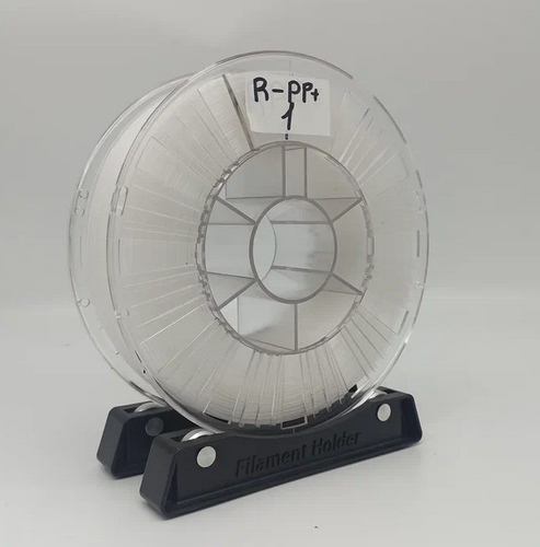 Номер R-PP+-1 Пластик PP+ REC белый прозарчный 1,75 мм, недомот, 540 гр.