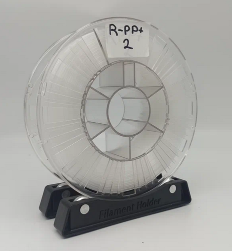 Номер R-PP+-2 Пластик PP+ REC белый прозарчный 1,75 мм, недомот, 506 гр.