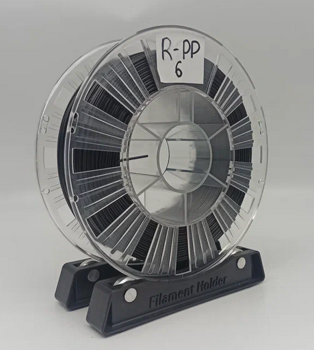 Номер R-PP-6 Пластик PP REC черный 1,75 мм, недомот, 406 гр.