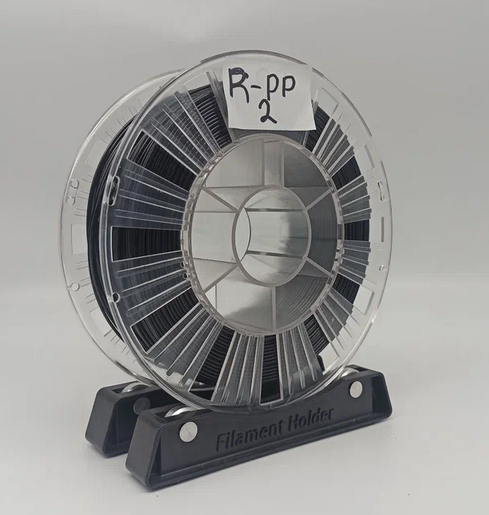 Номер R-PP-2 Пластик PP REC черный 1,75 мм, недомот, 420 гр.