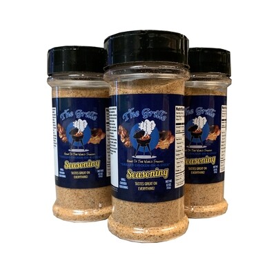 3 Pack - The Grille Seasoning