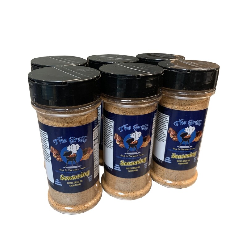 6 Pack - The Grille Seasoning