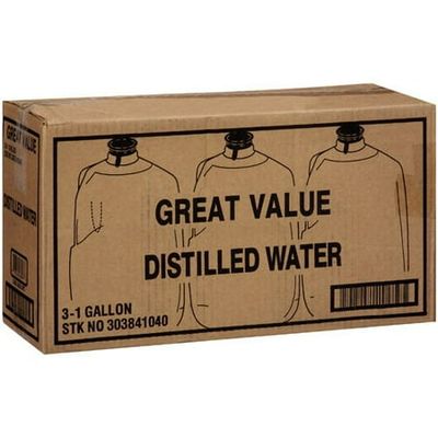 Distilled Water -1 Gallon Jug (Pack of 6)