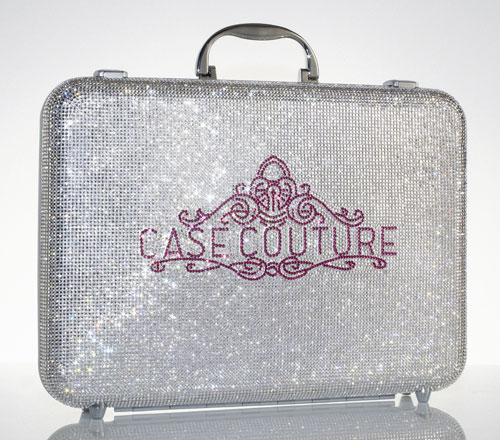 Lge Aluminium Case Swarovski Crystals