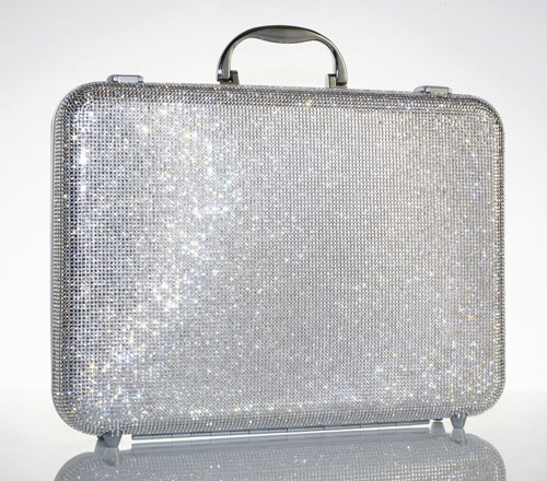 Lge Aluminium Case Swarovski No Logo