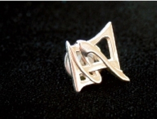 Sterling Silver Lapel Pin