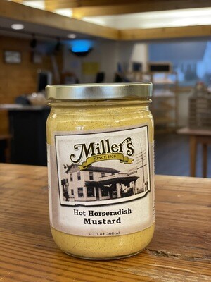 Hot Horseradish Mustard 12oz