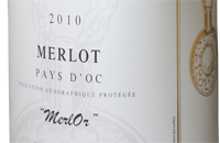 2010 Merlot  / Vin de Pays d&#39;Oc