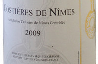 2009   Costieres de Nimes A.C. / Marquise de Cabanne