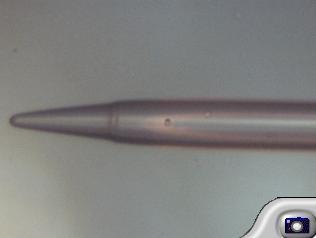CL5-SM28: tapered cone lensed single mode fiber, smf 28e, FC/APC