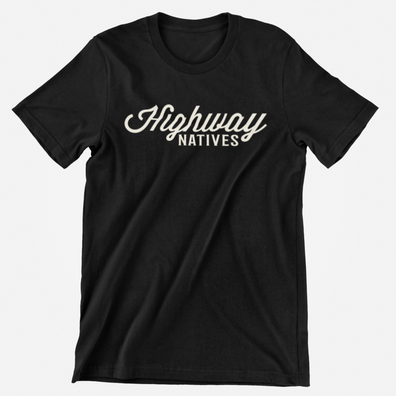 Highway Natives Distressed Logo T-Shirt