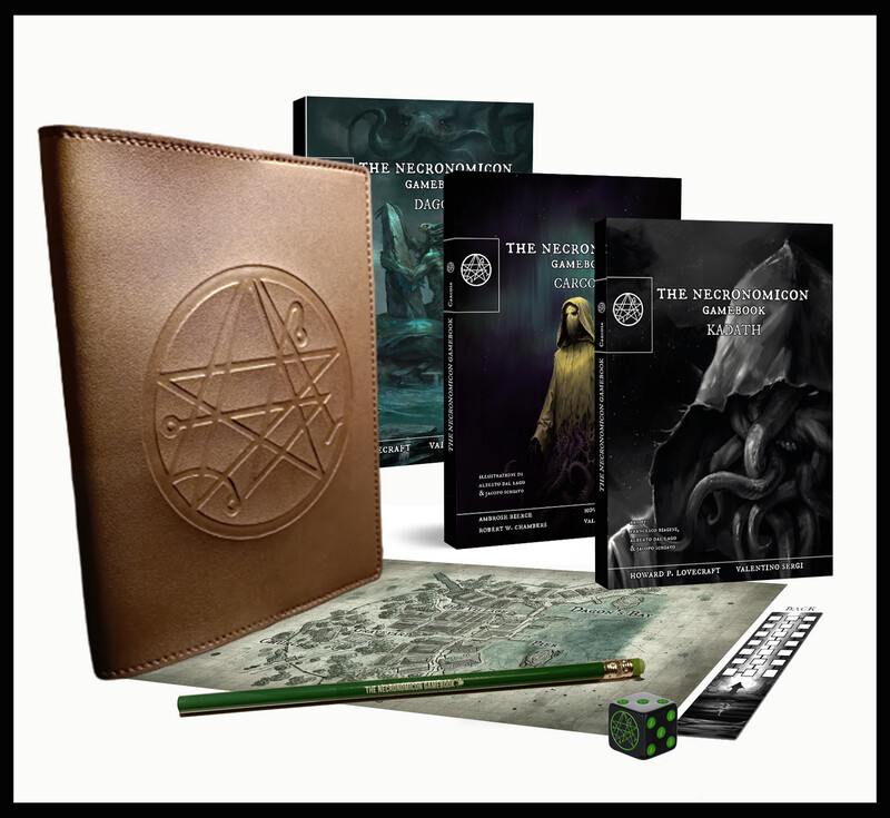 THE NECRONOMICON GAMEBOOK - LIMITED LUXURY PACK