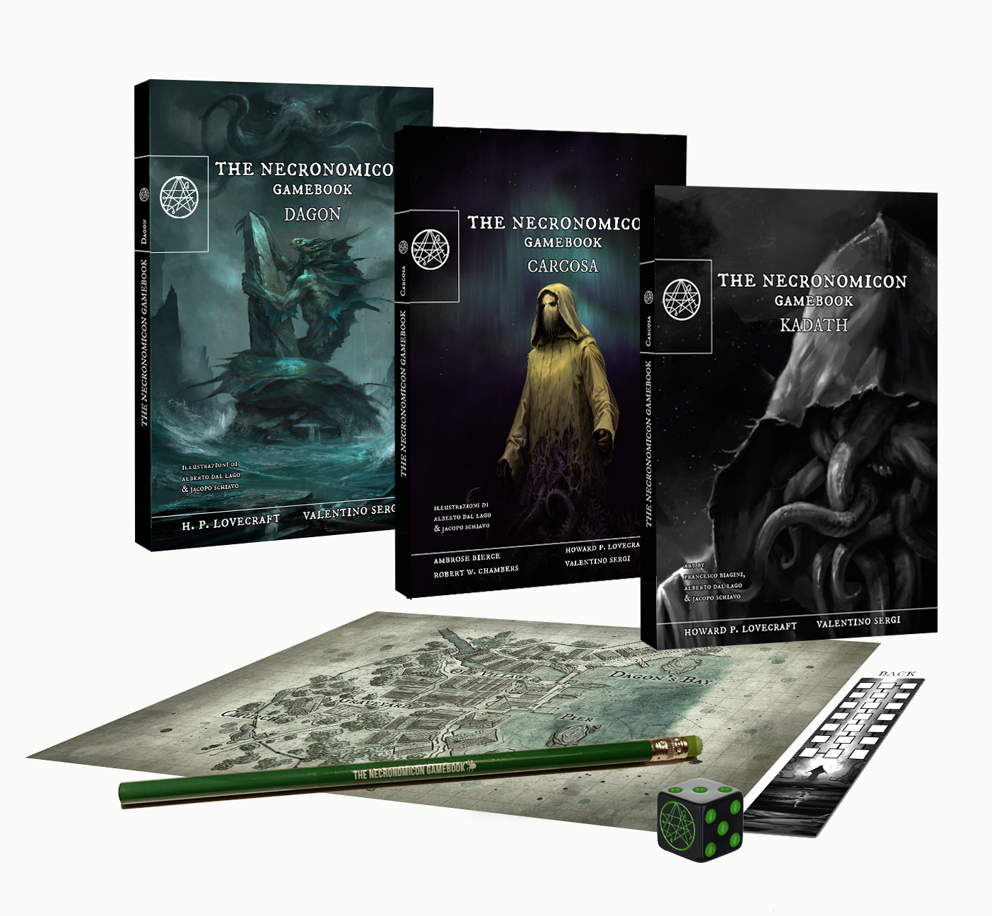 THE NECRONOMICON GAMEBOOK - FULL PACK