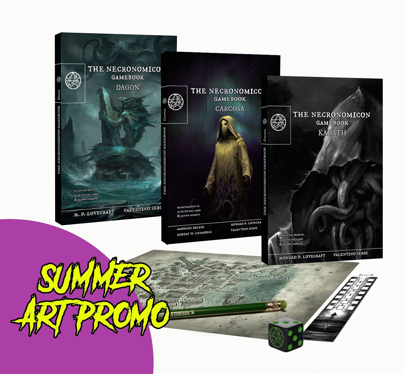 THE NECRONOMICON GAMEBOOK - FULL PACK
