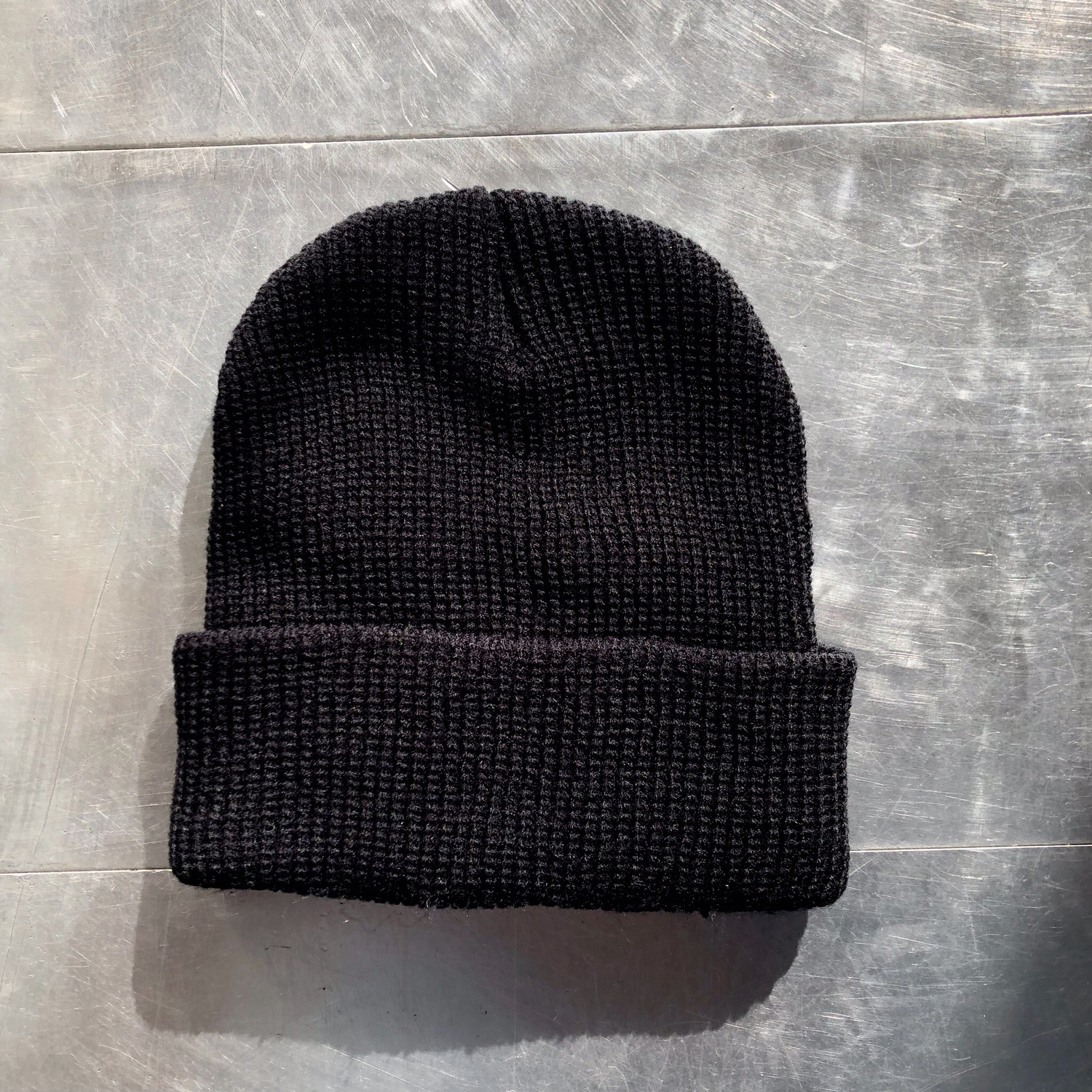 Black Knit Beanie 