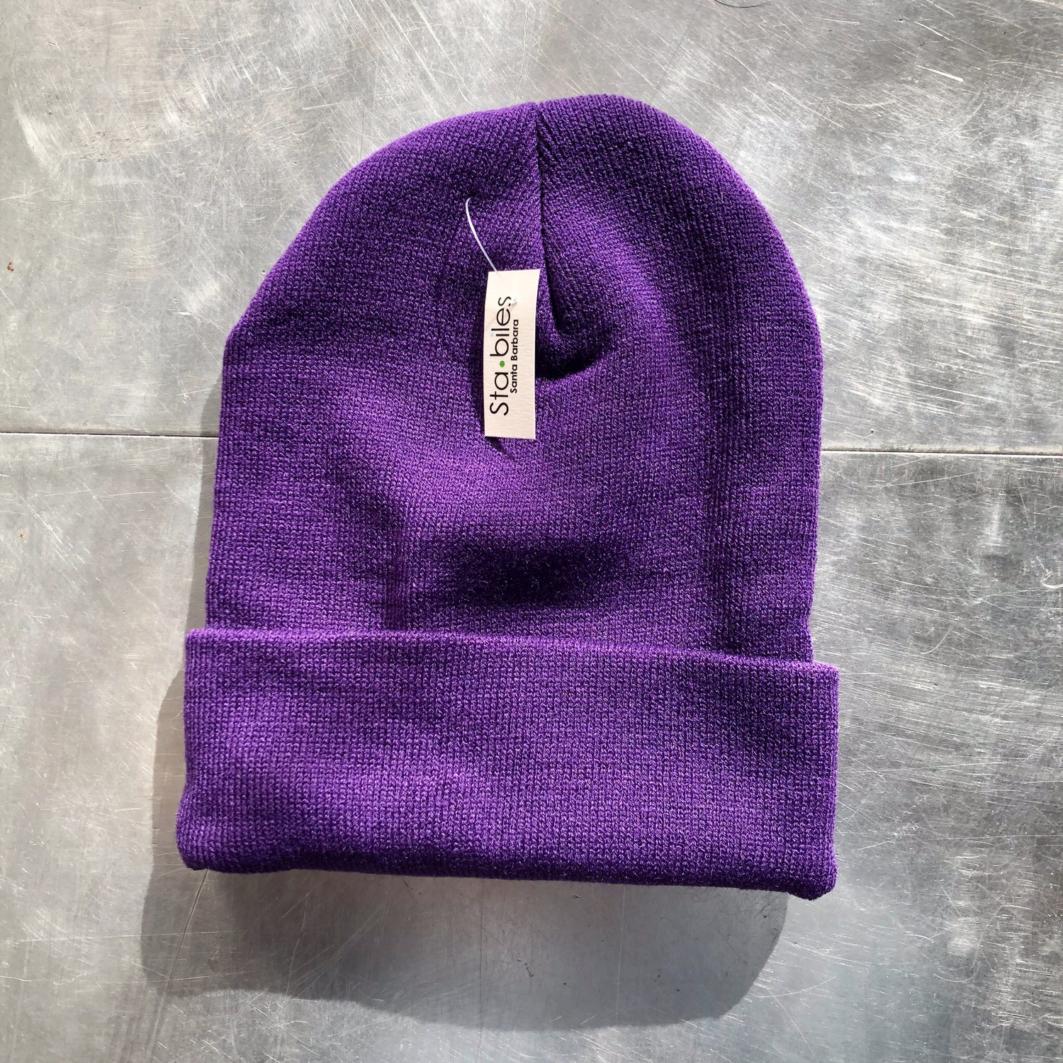 Purple Knit Beanie
