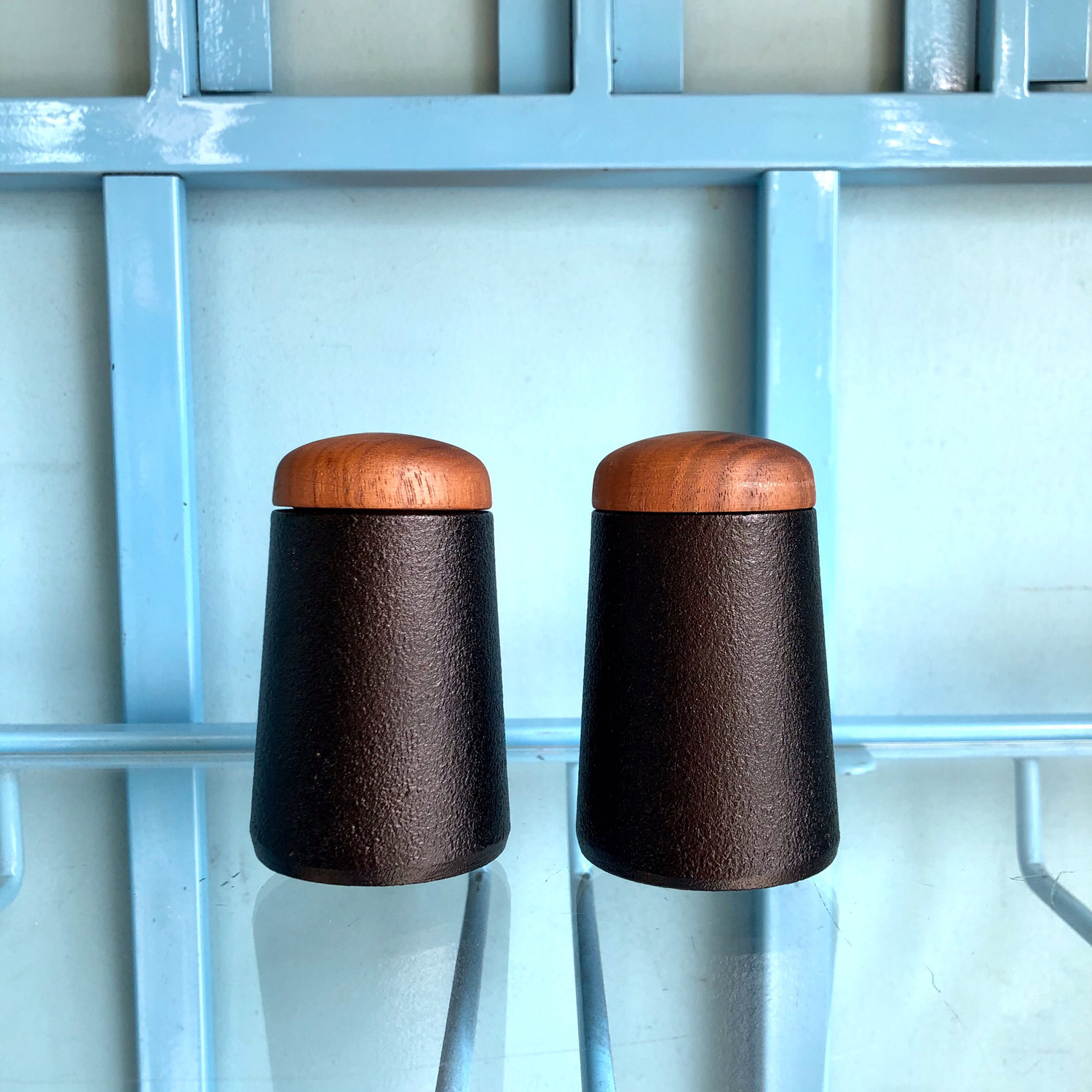 Cast Iron Salt &amp; Pepper Shaker Set - OUT OF STOCK