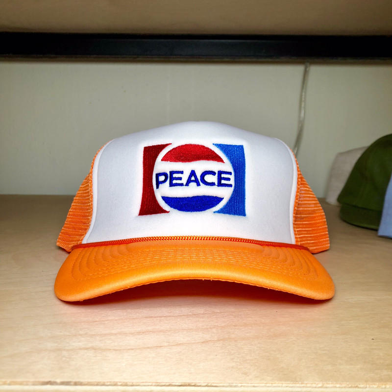 PEACE HAT Orange 