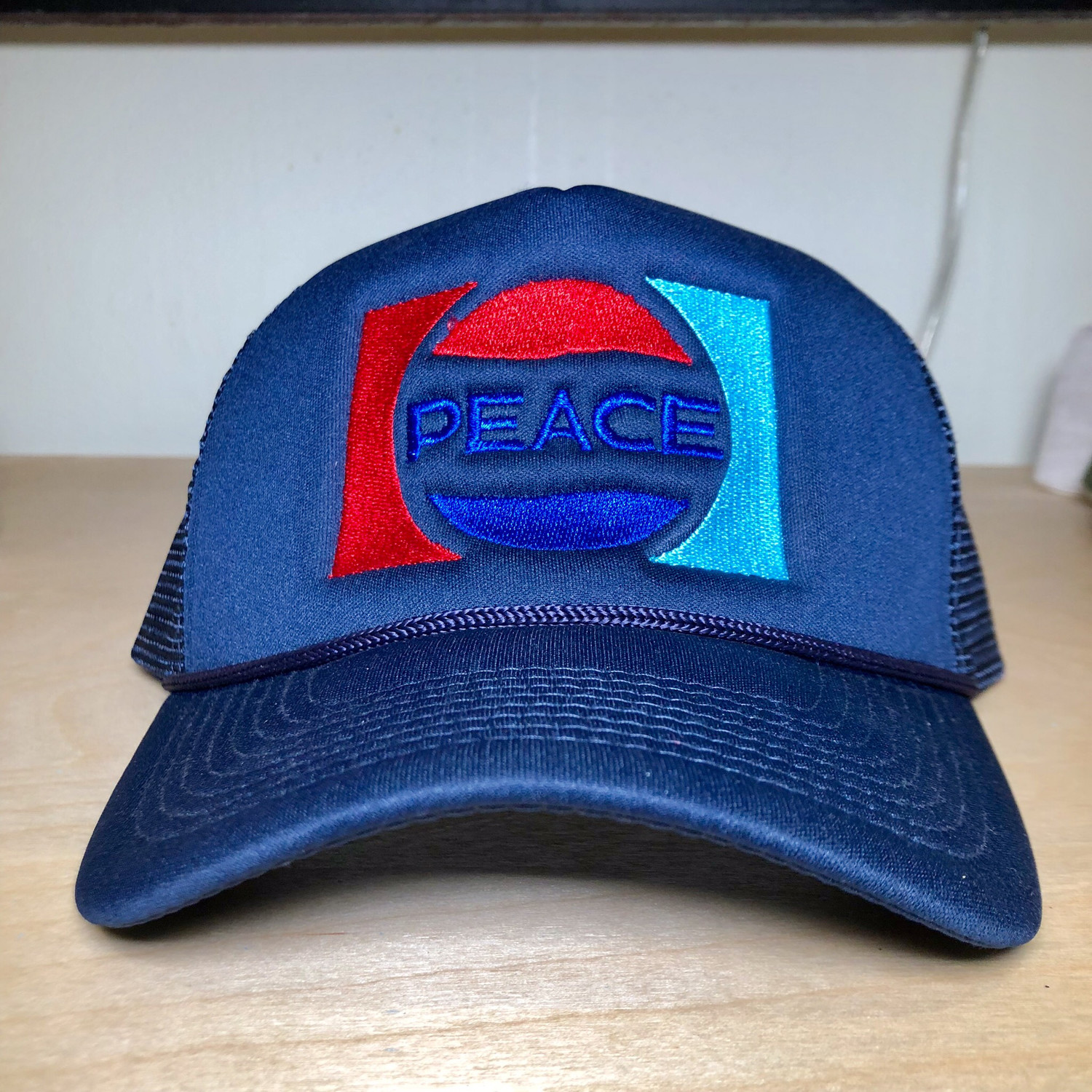 PEACE HAT Navy