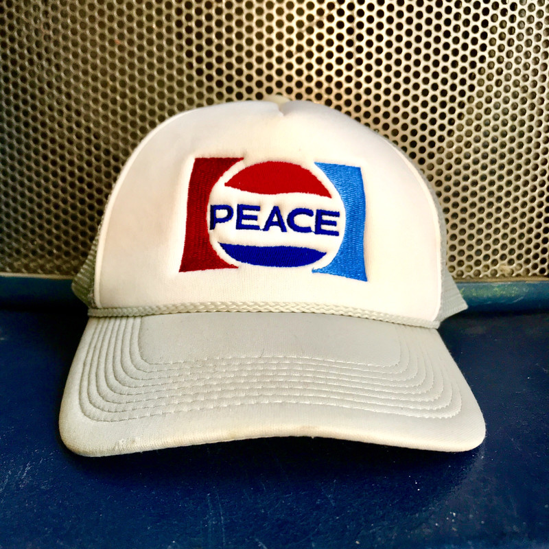 PEACE HAT Grey
