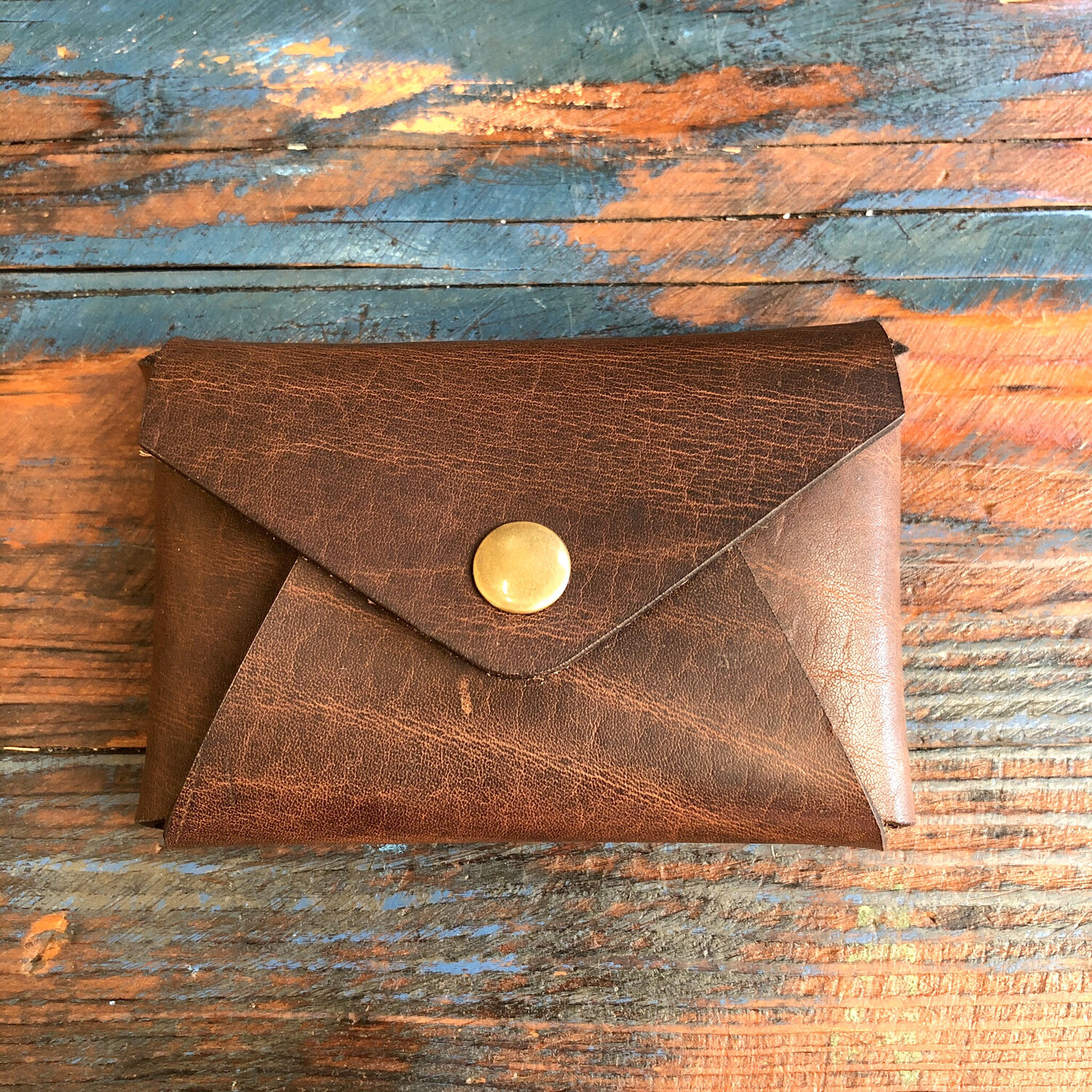 Coulter Card Wallet - Nut Brown