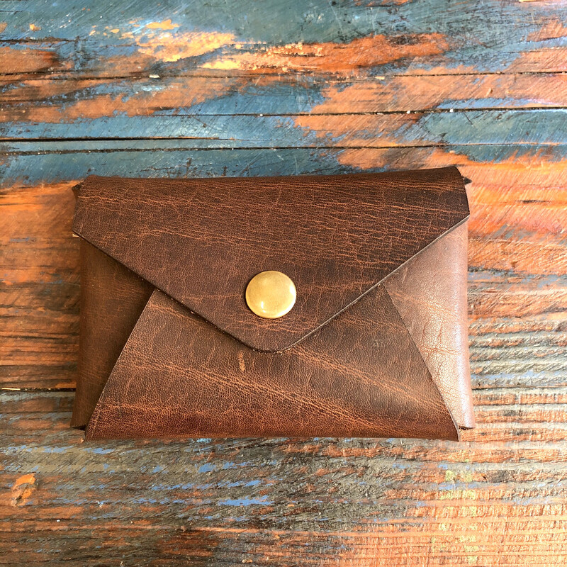 Coulter Card Wallet - Nut Brown