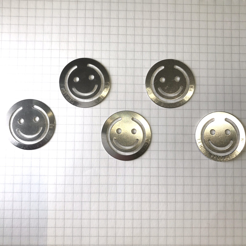 Smiley Face Paper Clips