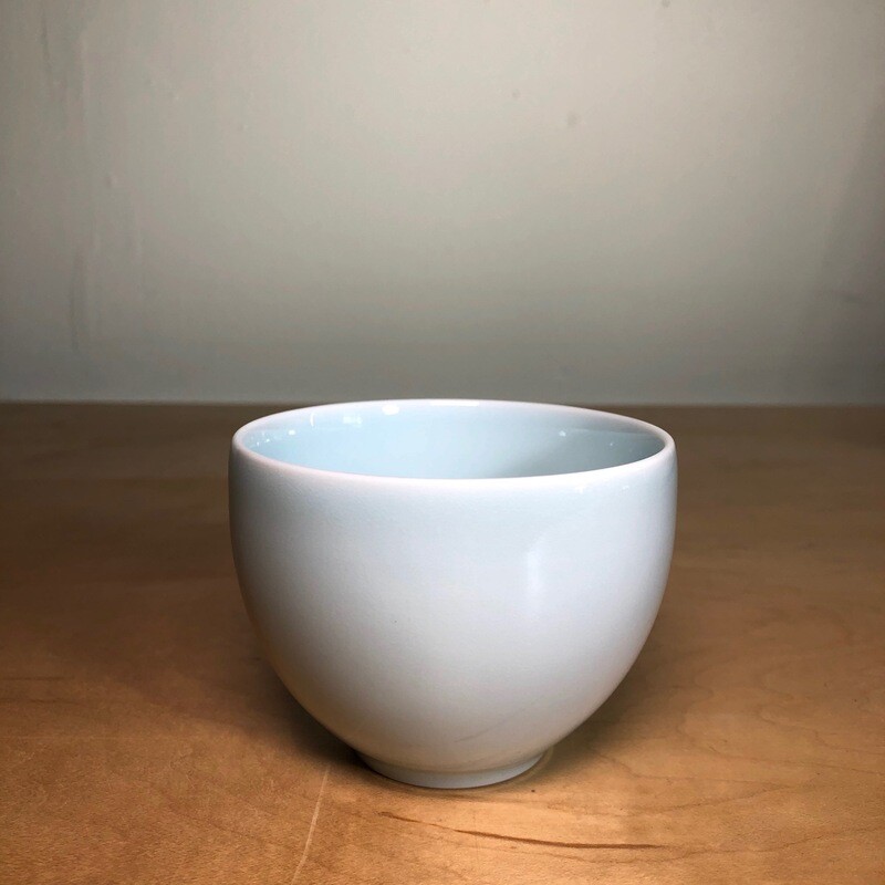 Japanese Porcelain Tea Cup - Sky Blue