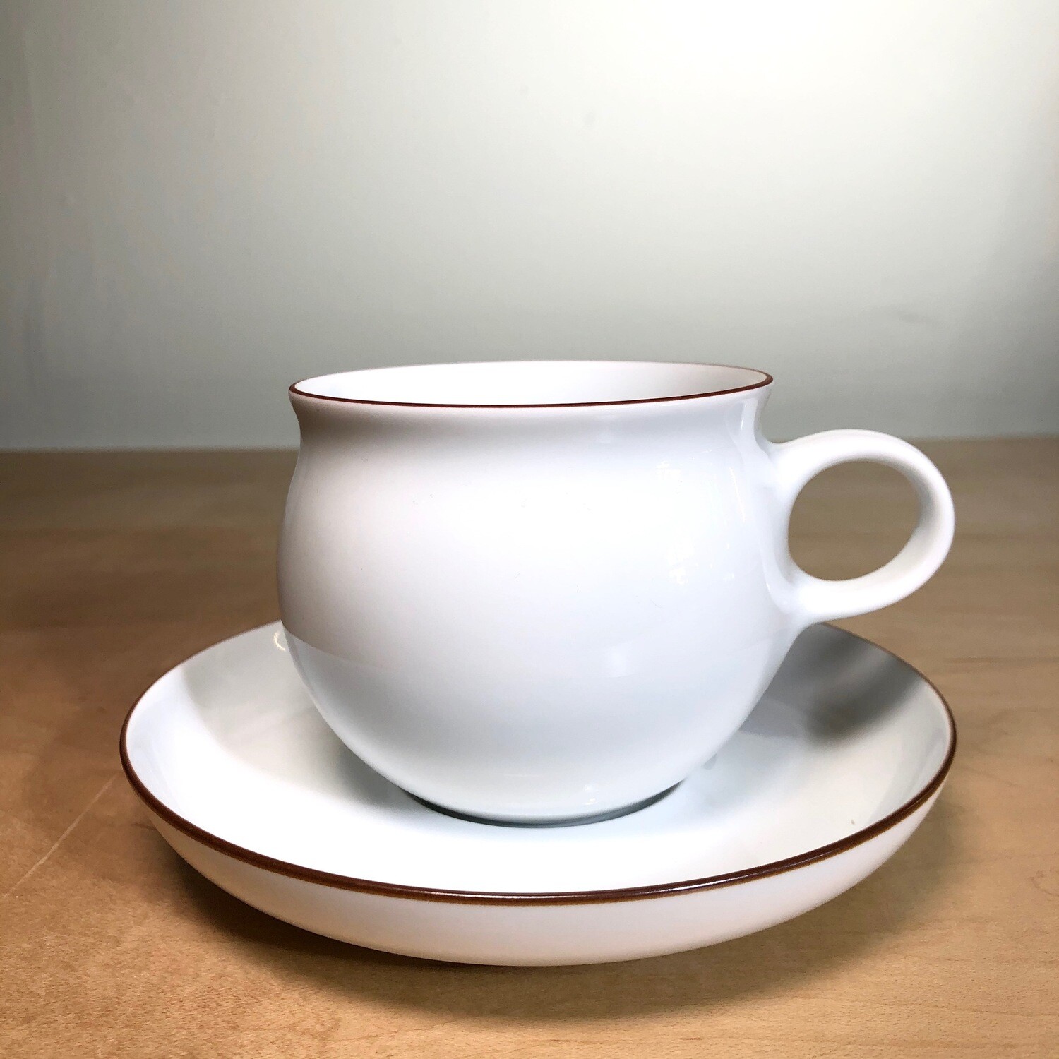 Japanese Ceramic Cup and Saucer Set