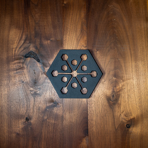 Iron Trivet Hexagon