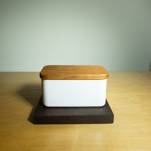 Enamel Butter Case Large